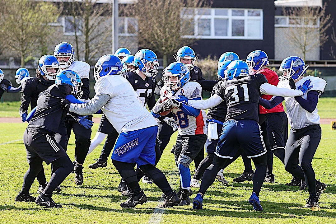 Intensives Trainingscamp der Bocholt Rhinos: Drei Tage Football für ein Ziel - Foto: Bocholt Rhinos Media Team