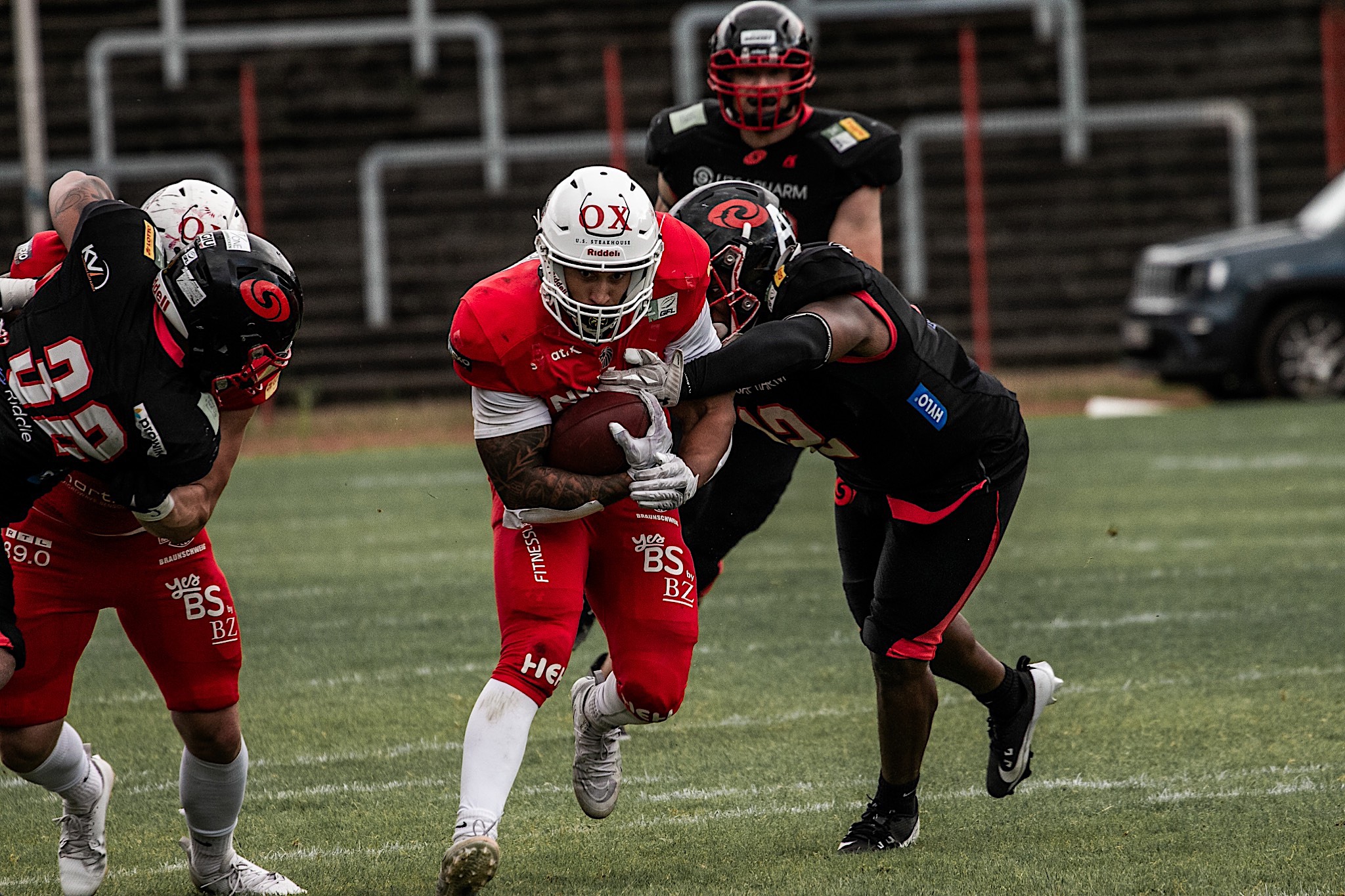 Runningback  #30 Tyrrell Bovelle - Foto: Fabian Uebe