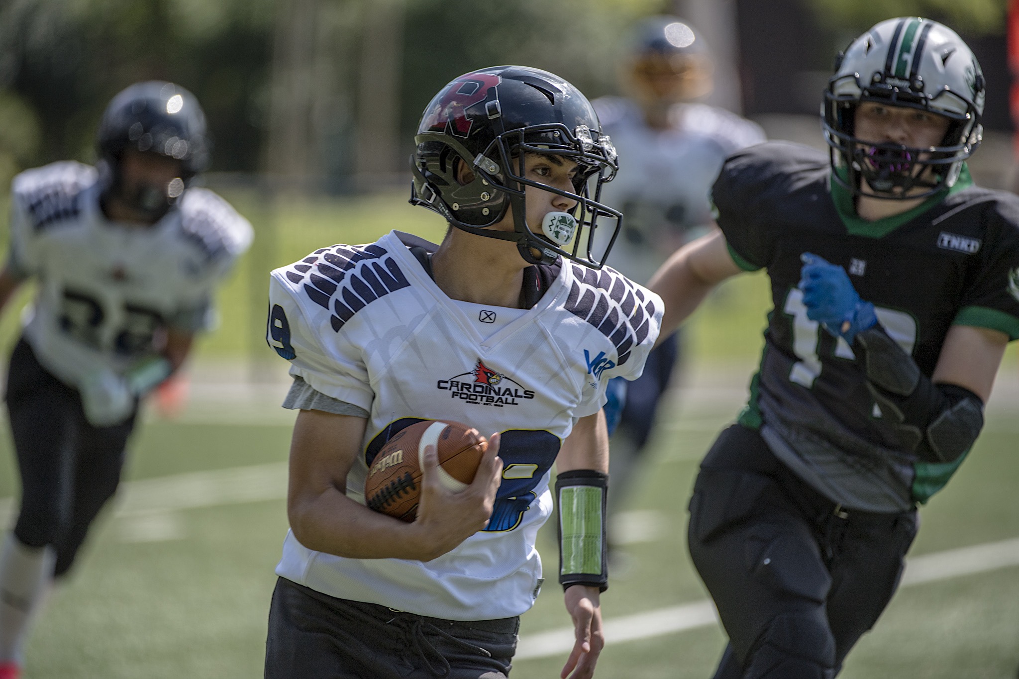 Cardinals/Rebels starten stark, doch Giants bleiben ungeschlagen - Foto: Oliver Jungnitsch