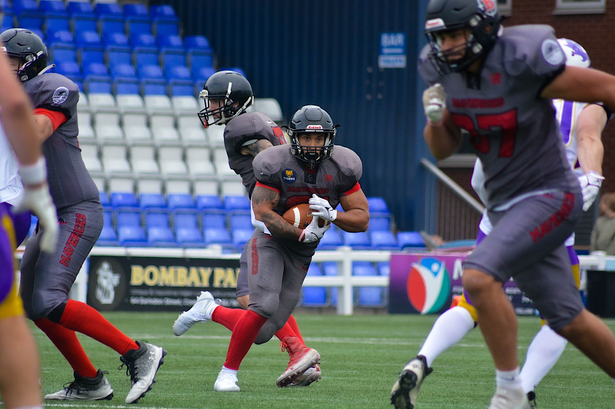 Runningback Tyrrell Bovelle verstärkt Lions Angriff - Foto:  Estelle Mai