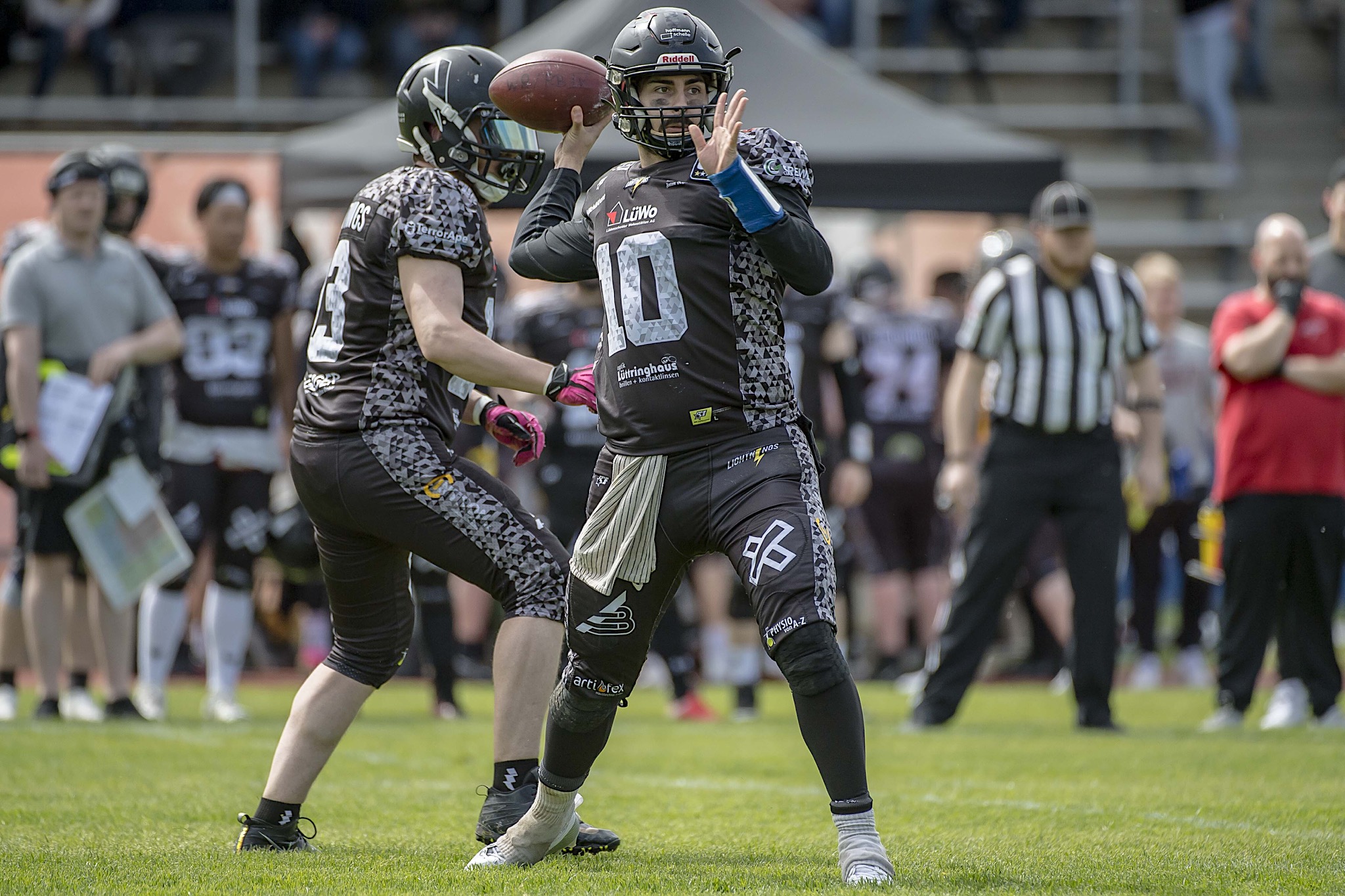 Riley Cooper wird auch in der Saison 2025 wieder als Quarterback für die Lightnings auflaufen - Foto: Oliver Jungnitsch