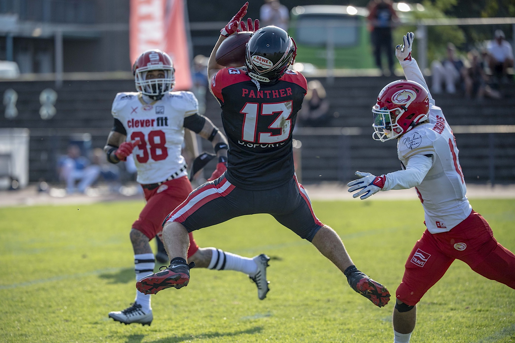 Düsseldorf Panther vorzeitig in die GFL1 aufgestiegen - Foto: Oliver Jungnitsch