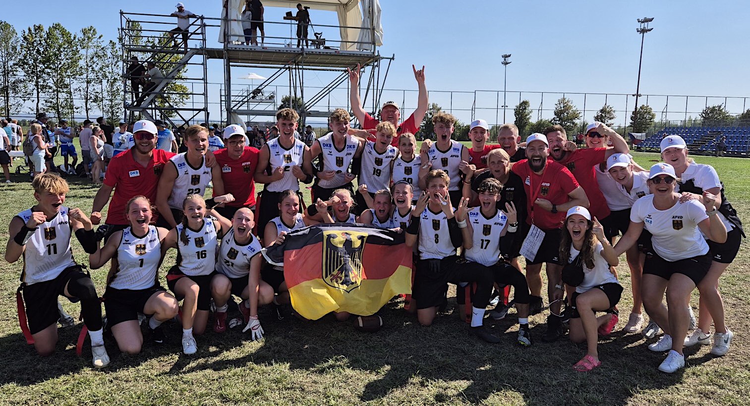 U15 Mixed Flag Europameister - Foto: AFVD