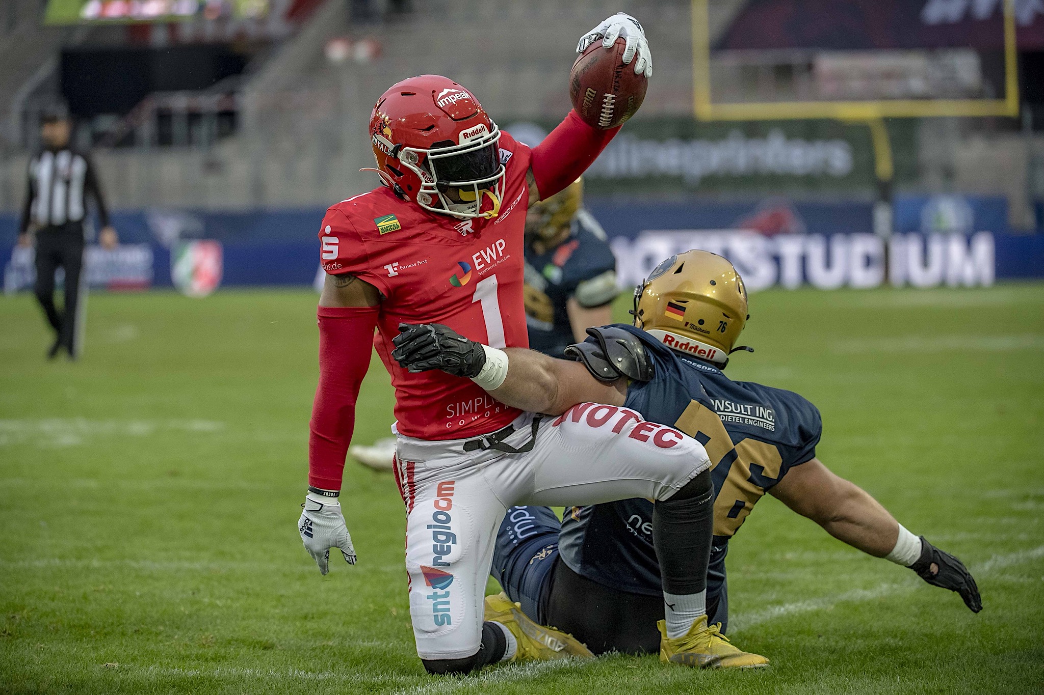 Auch in diesem Jahr gewann die Potsdam Royal den Erima GFL Bowl in Essen und sind somit die Nummer 1 in der GFL - Foto: Nick Jungnitsch