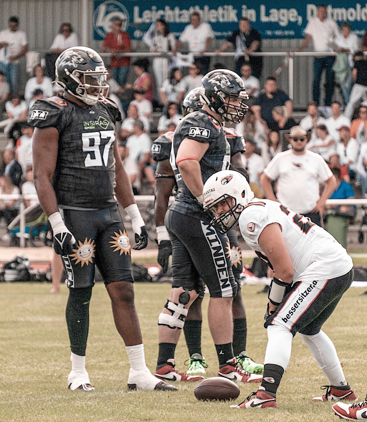 Jalen Dalton kehrt in die NFL zurück. Der Football-Profi rückt nach seinem Gastspiel in Minden in das Practice Squad der Dallas Cowboys.  Foto: Minden Wolves