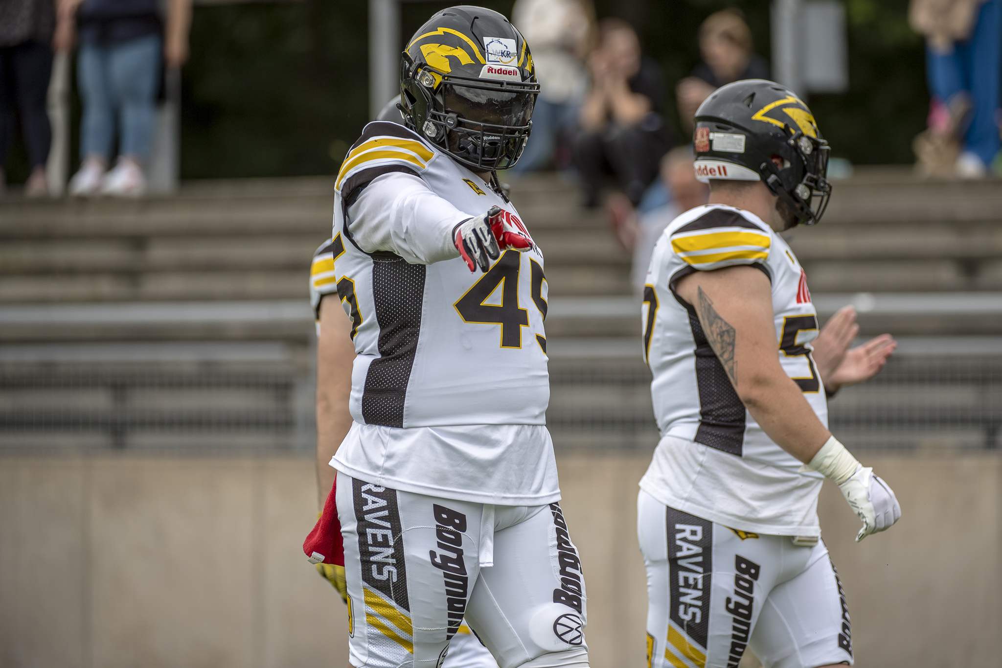 Caleb Jenkins verstärkt die Defense der Lübeck Cougars - Foto: Nick Jungnitsch