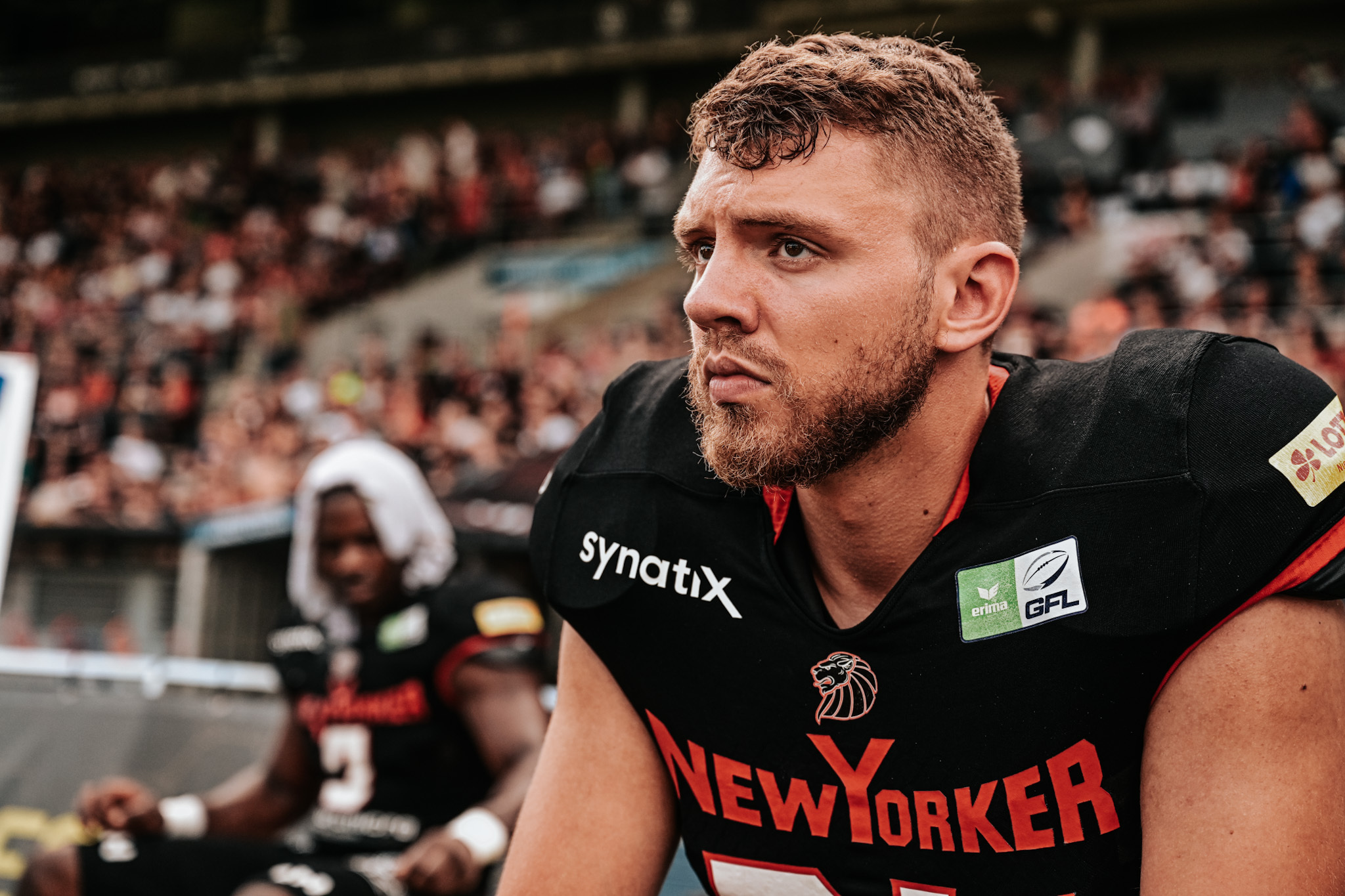 Linebacker: Leon Schwarz - Foto: Tobias Fritz