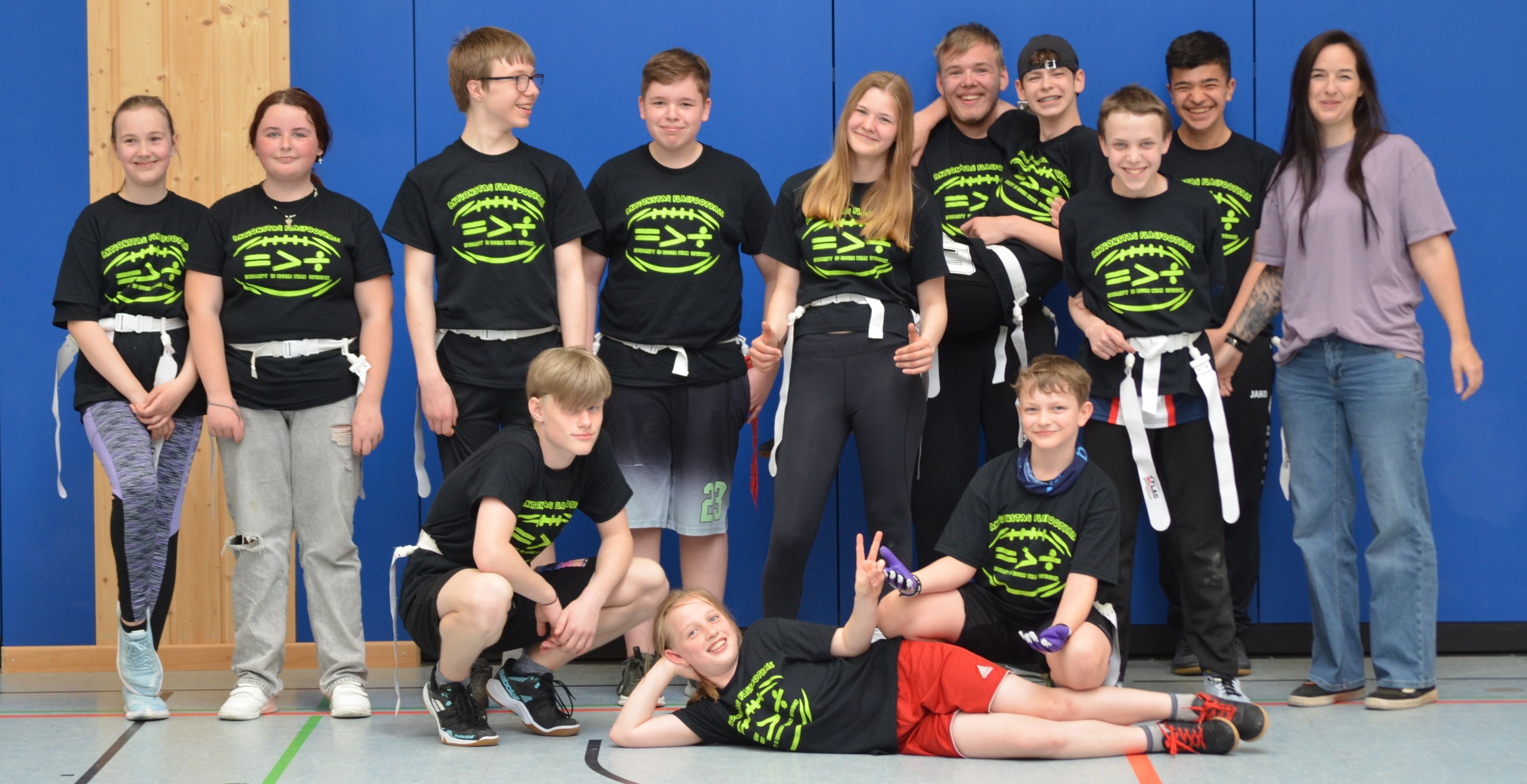 Großer Erfolg beim Inklusions Aktionstag Flagfootball in Recklinghausen (Foto: Olaf Melot de Beauregard)