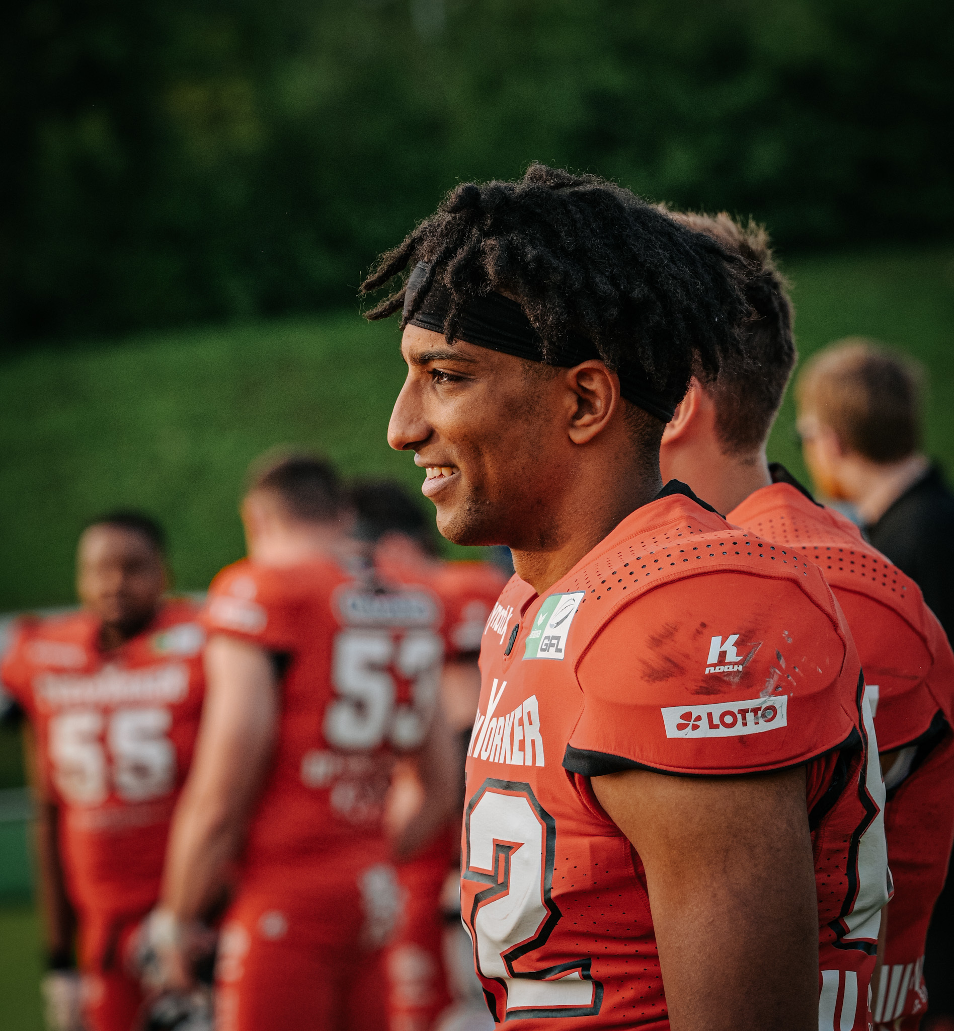 WR Aaron Lawson  - Foto: Tobias Fritz