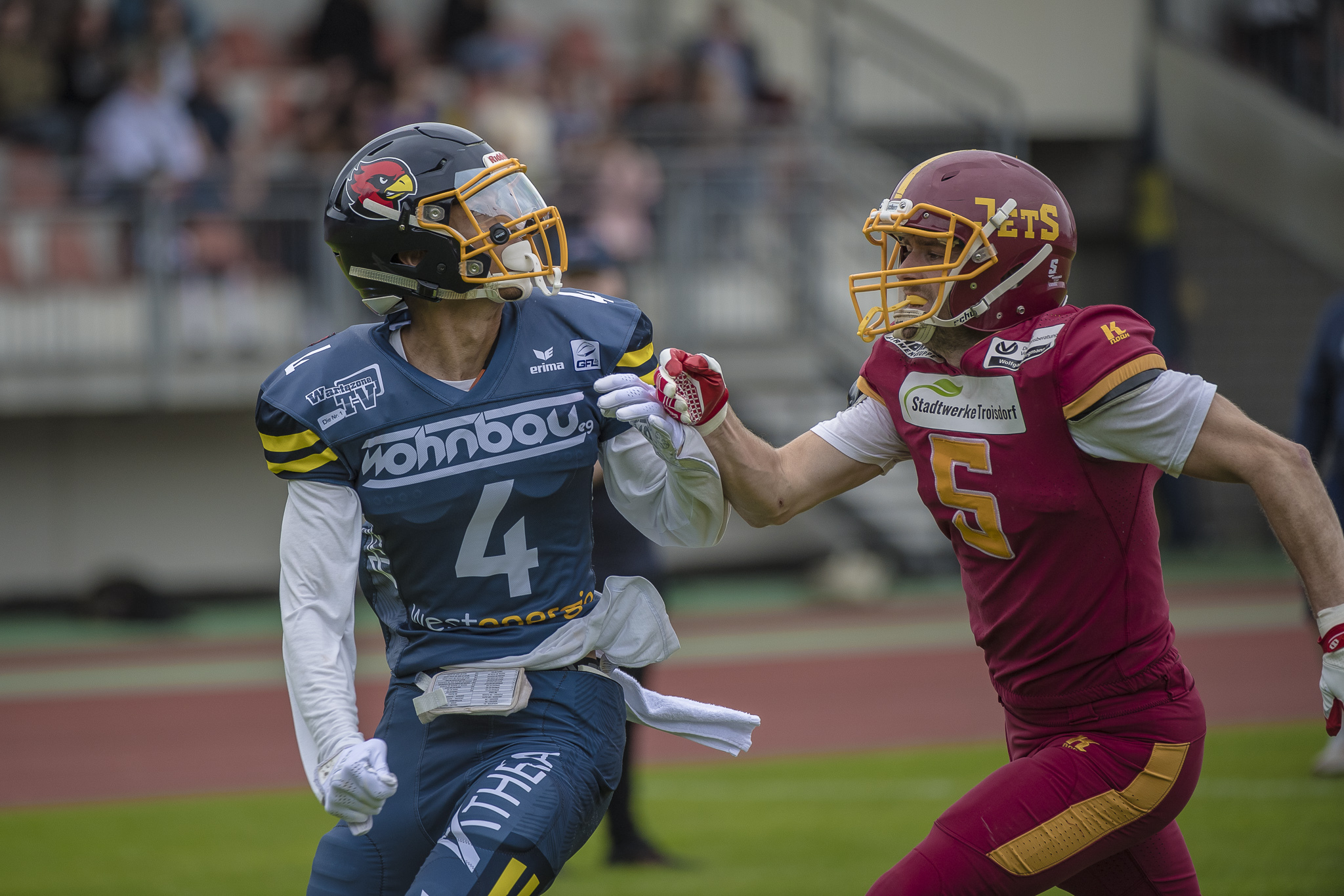 Die Assindia Cardinals reisen zu den Troisdorf Jets - Foto: Oliver Jungnitsch