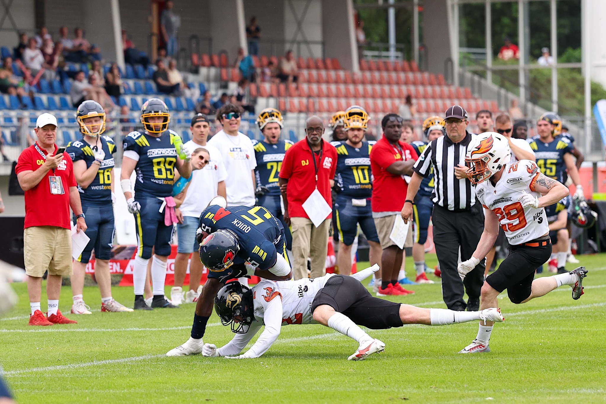 Niederlage der Assindia Cardinals gegen die Münster Phoenix - Foto: Sascha Schneider