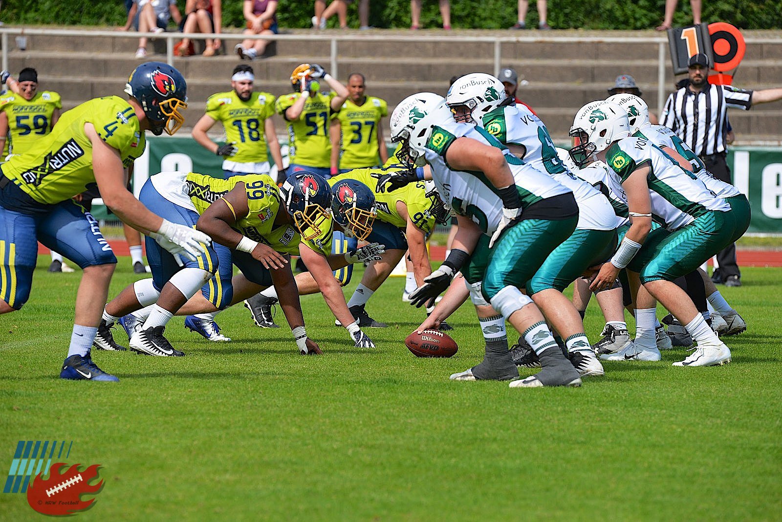 Die Assindia Cardinals reisen zu den Bielefeld Bulldogs - Archivfoto: Oliver Jungnitsch