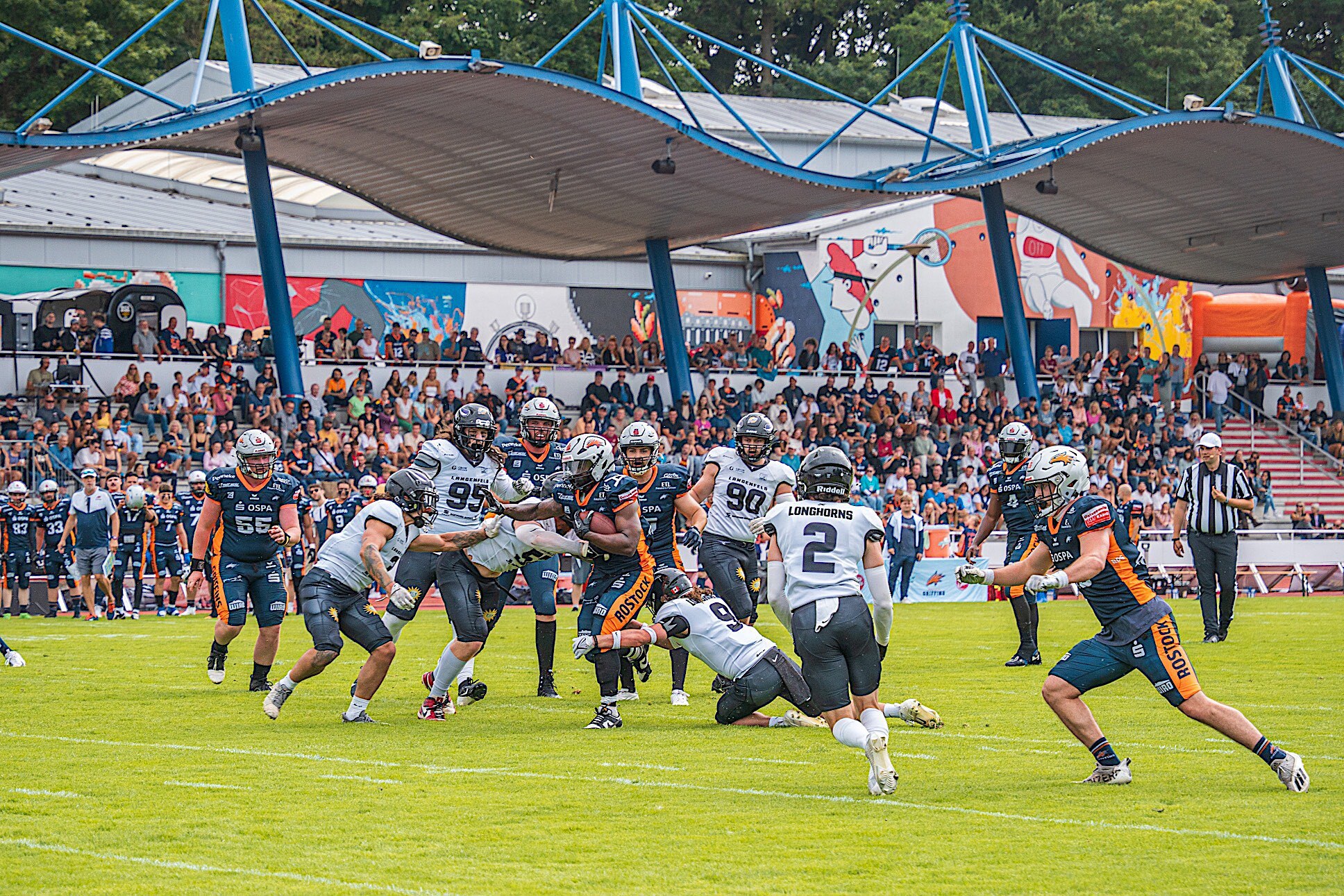 LeAnthony Reasnover machte ein starkes Debut - Foto: Annemarie Ulbricht