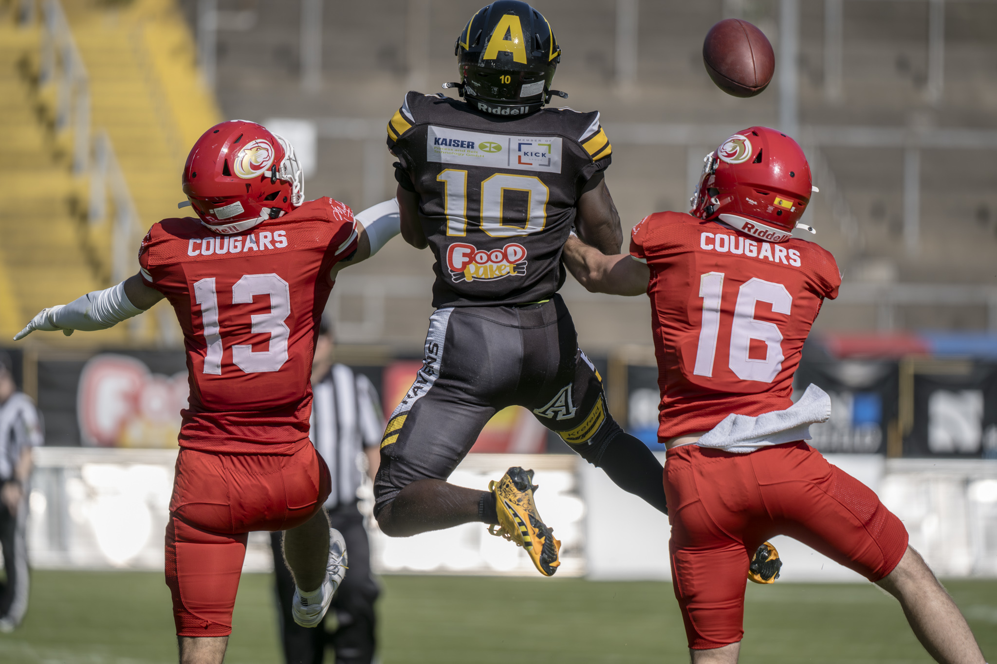 J'mari Davis punktete in der ersten Halbzeit gleich doppelt für die Ravens - Foto: Oliver Jungnitsch
