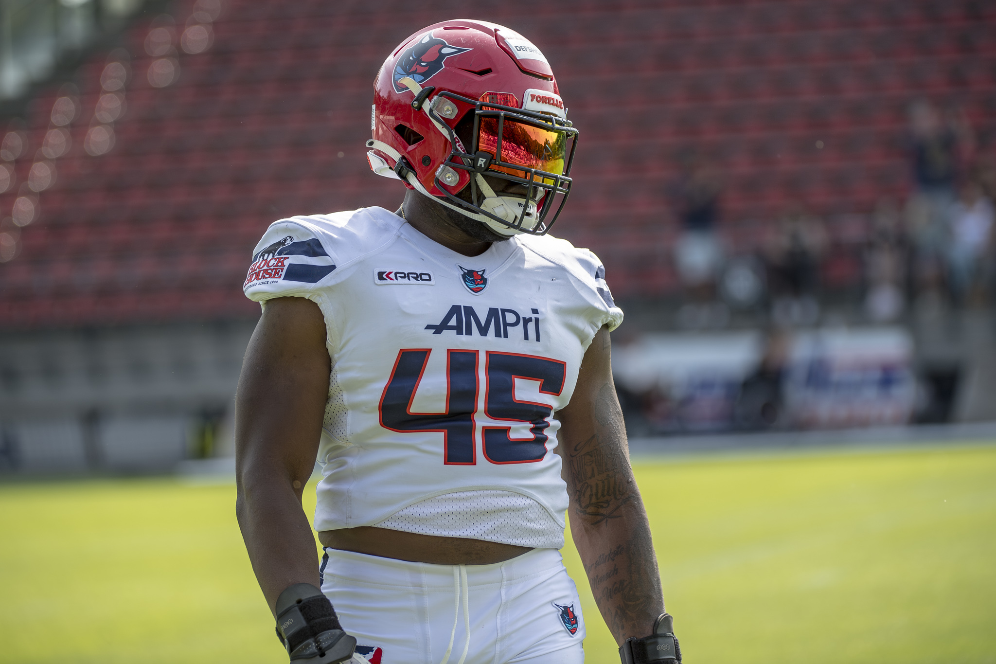 Linebacker Jeremy Sarfo verstärkt die Braunschweig Lions - Foto: Nick Jungnitsch