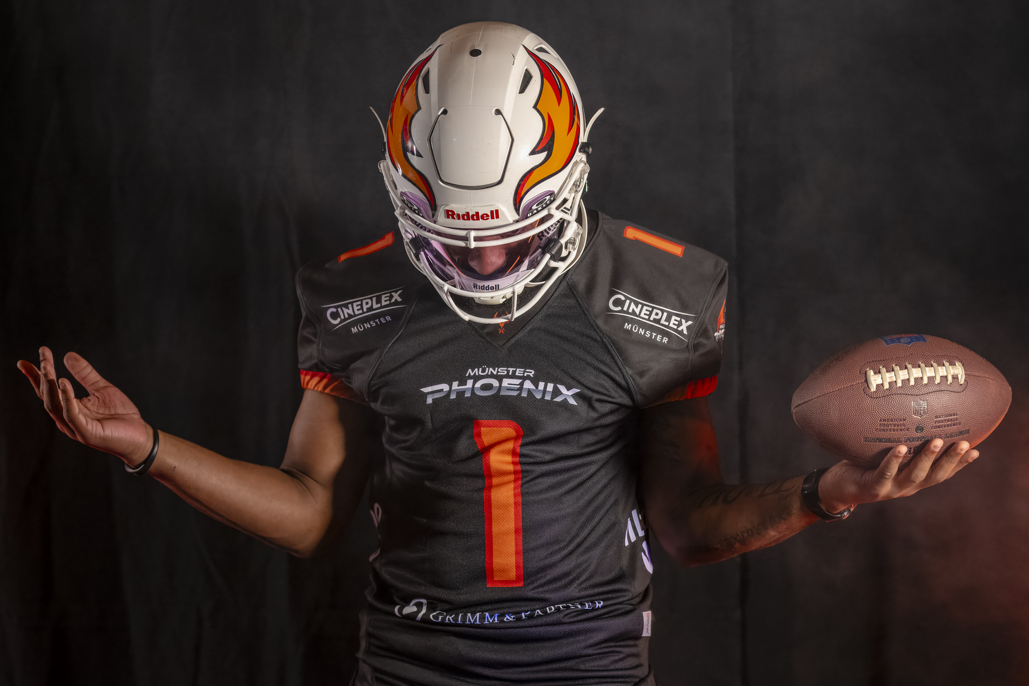 Die Zeit in Esens wurde auch für die Erstellung neuer Spielerfotos genutzt - Foto: Oliver Jungnitsch