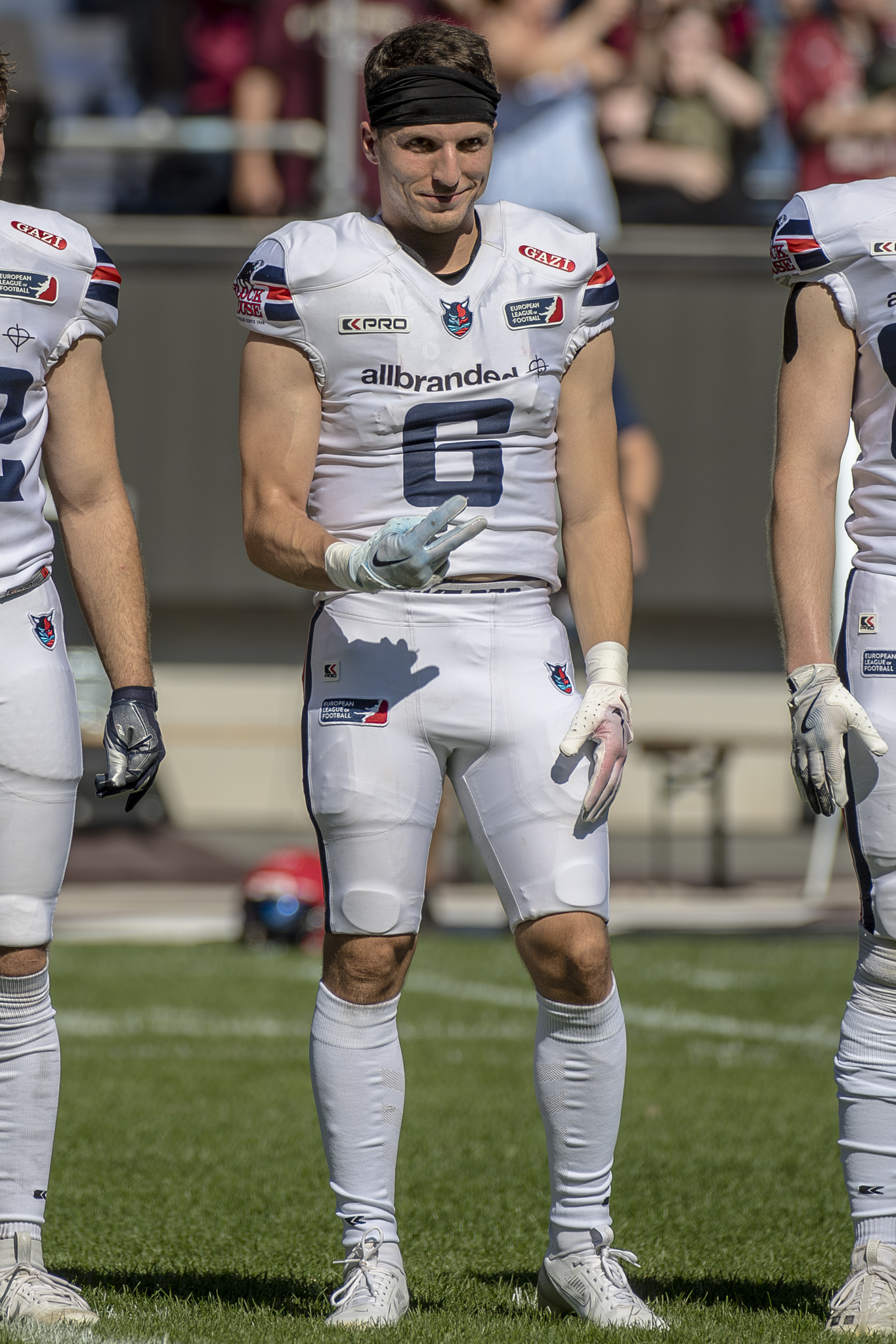 Leon Kusterer hat internationale Erfahrung im European Football - Foto: Oliver Jungnitsch