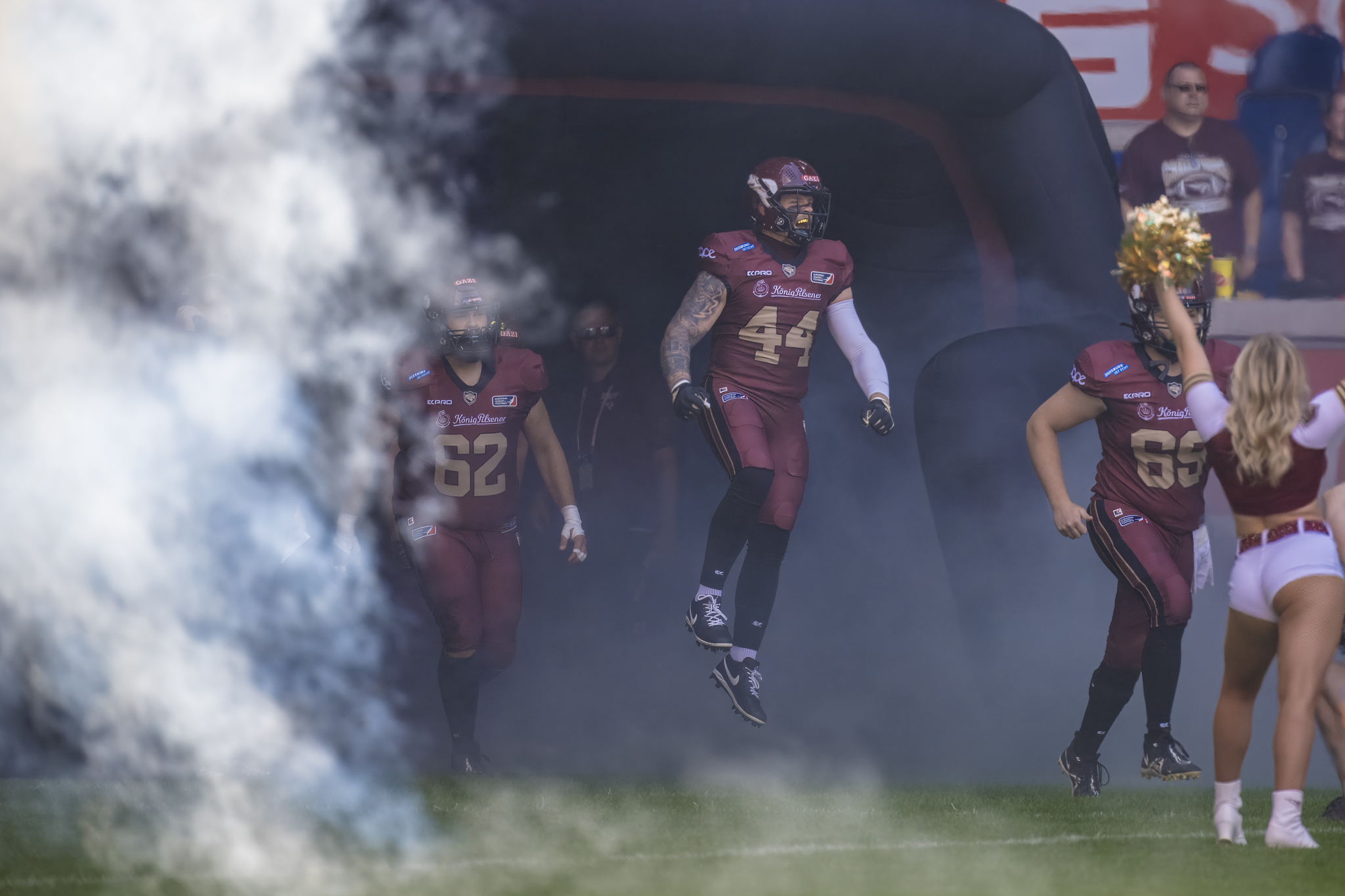 Rhein Fire startet am 30. Mai mit einem Heimspiel gegen London in die neue Football-Saison (Foto: Oliver Jungnitsch)