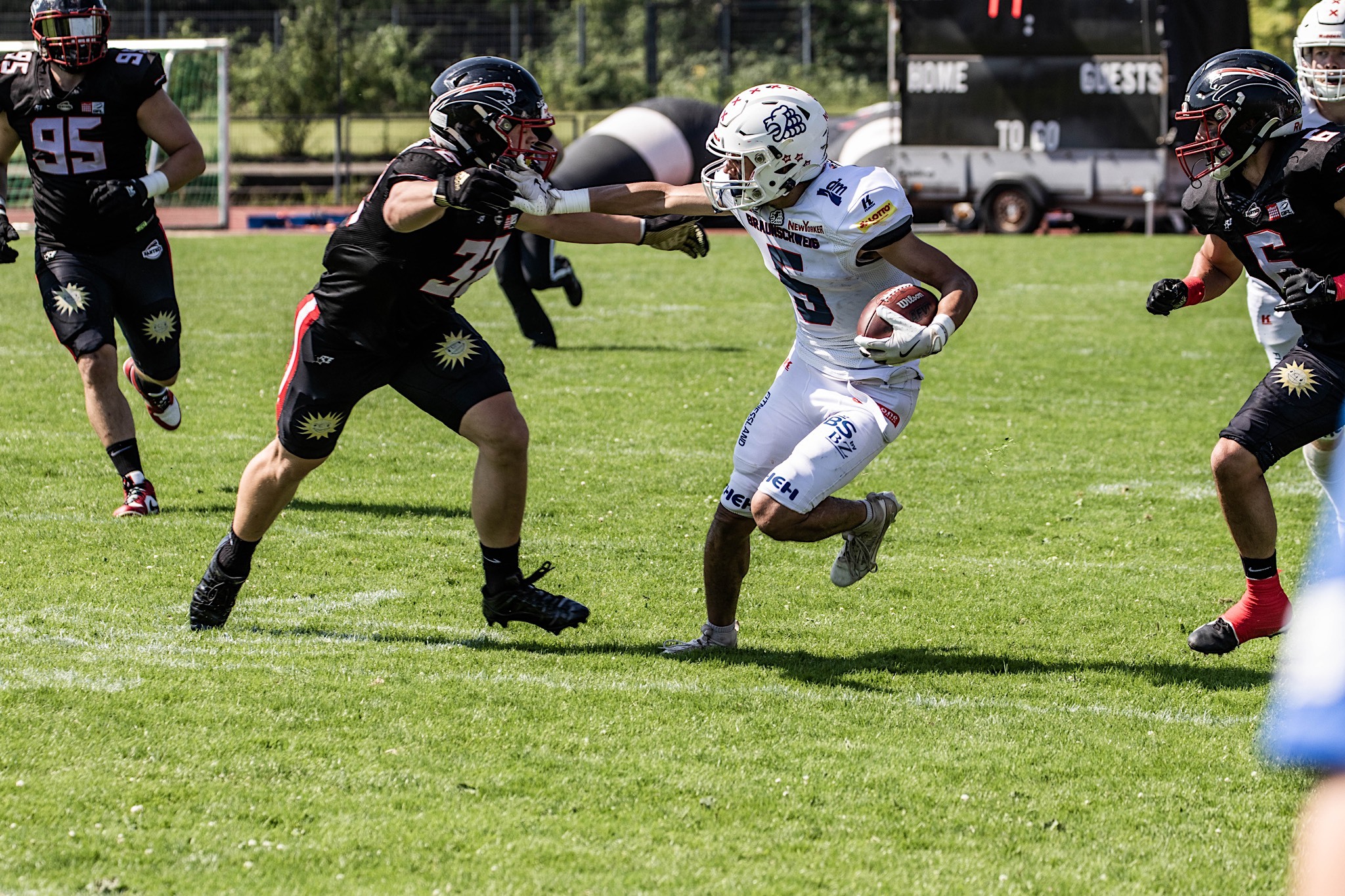 Wide Receiver Peter Anderson (#5) - Foto: Fabian Uebe