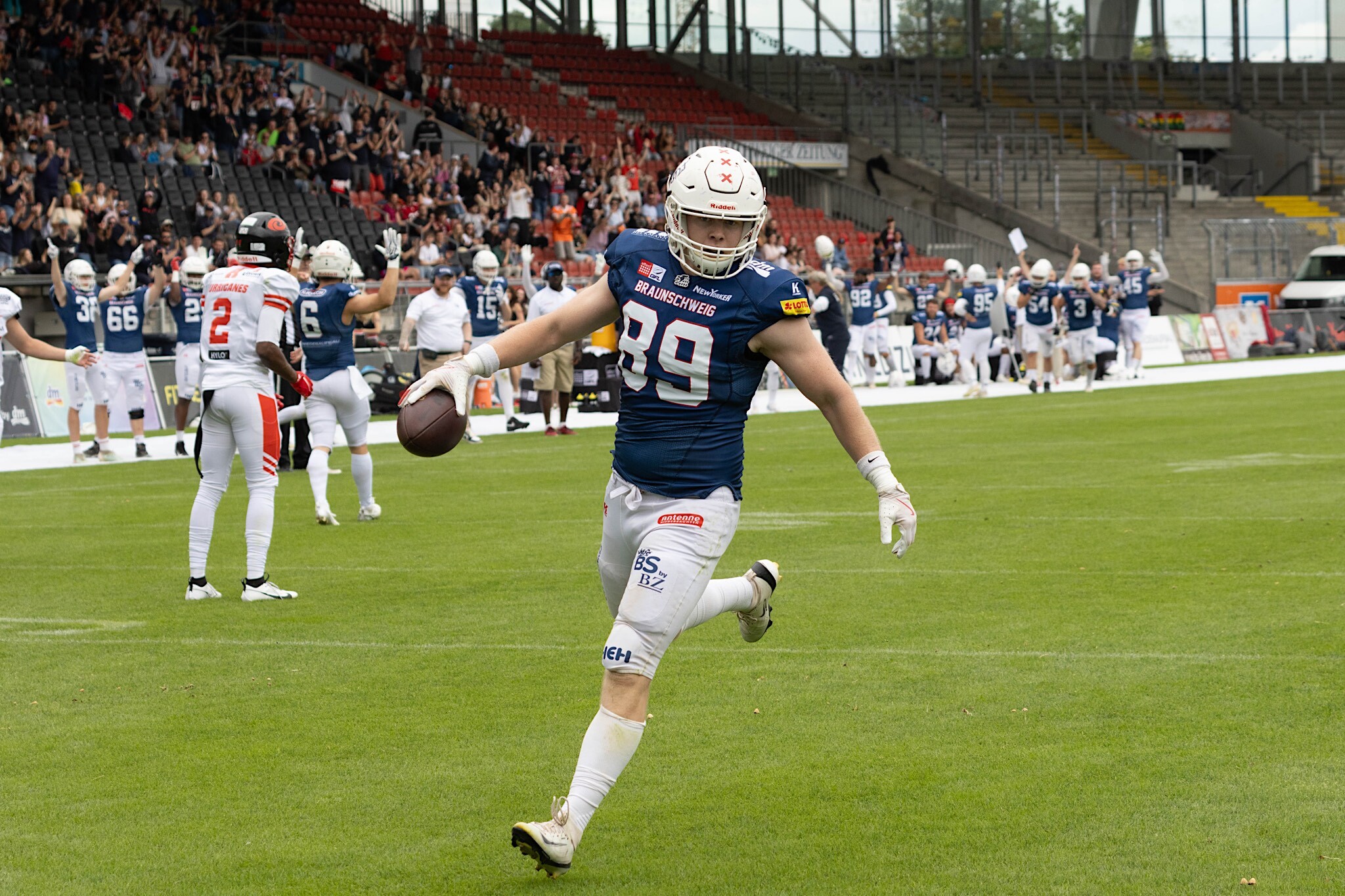 TE/WR Jonathan ter Horst (#89 )- Foto: Fabian Uebe