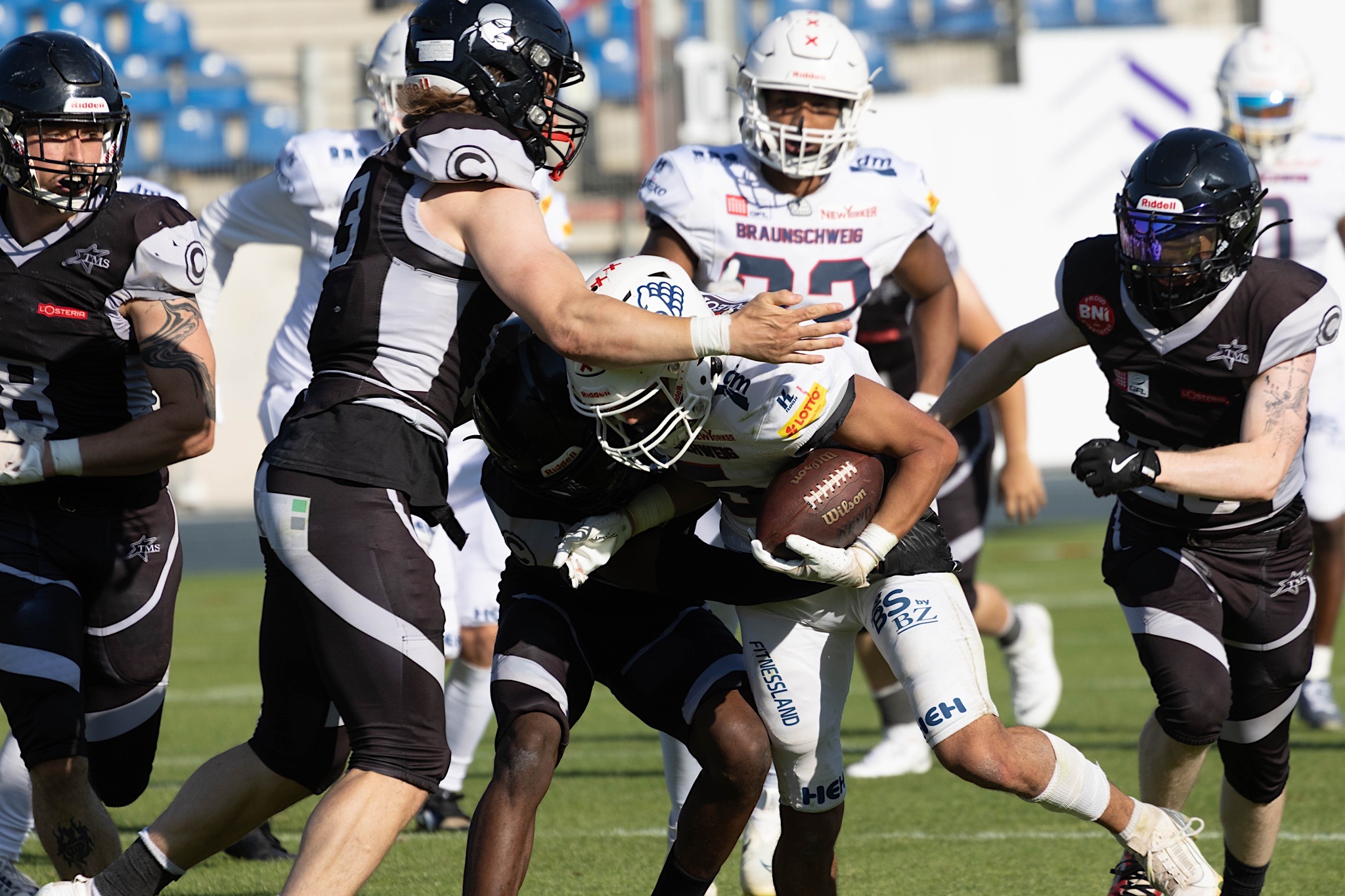 Lions Wide Receiver Peter Anderson - Foto: Fabian Uebe