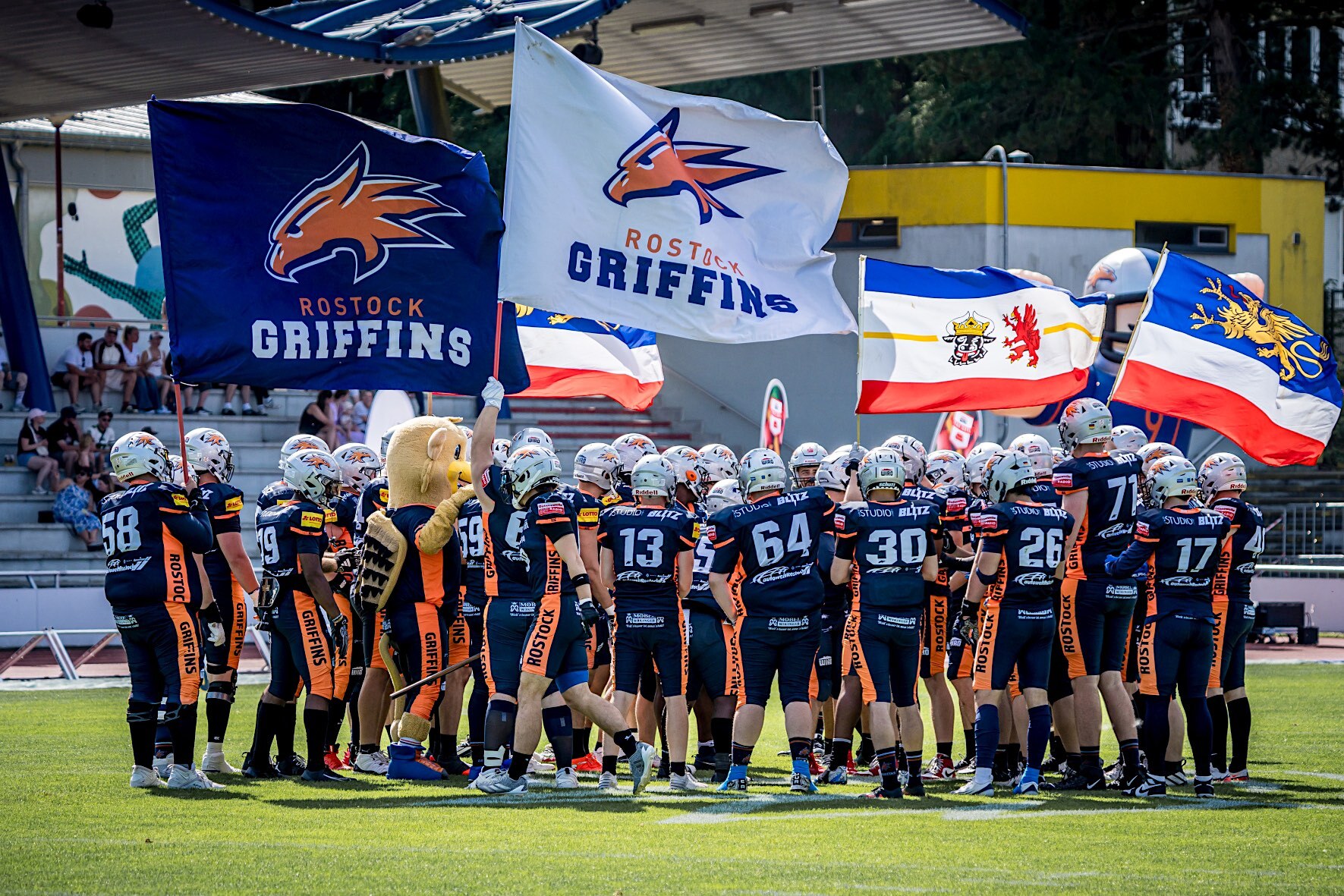 Alles auf eine Karte: Griffins vor dem Halbfinal-Kracher in Wiesbaden - Foto: Gunnar Rosenow