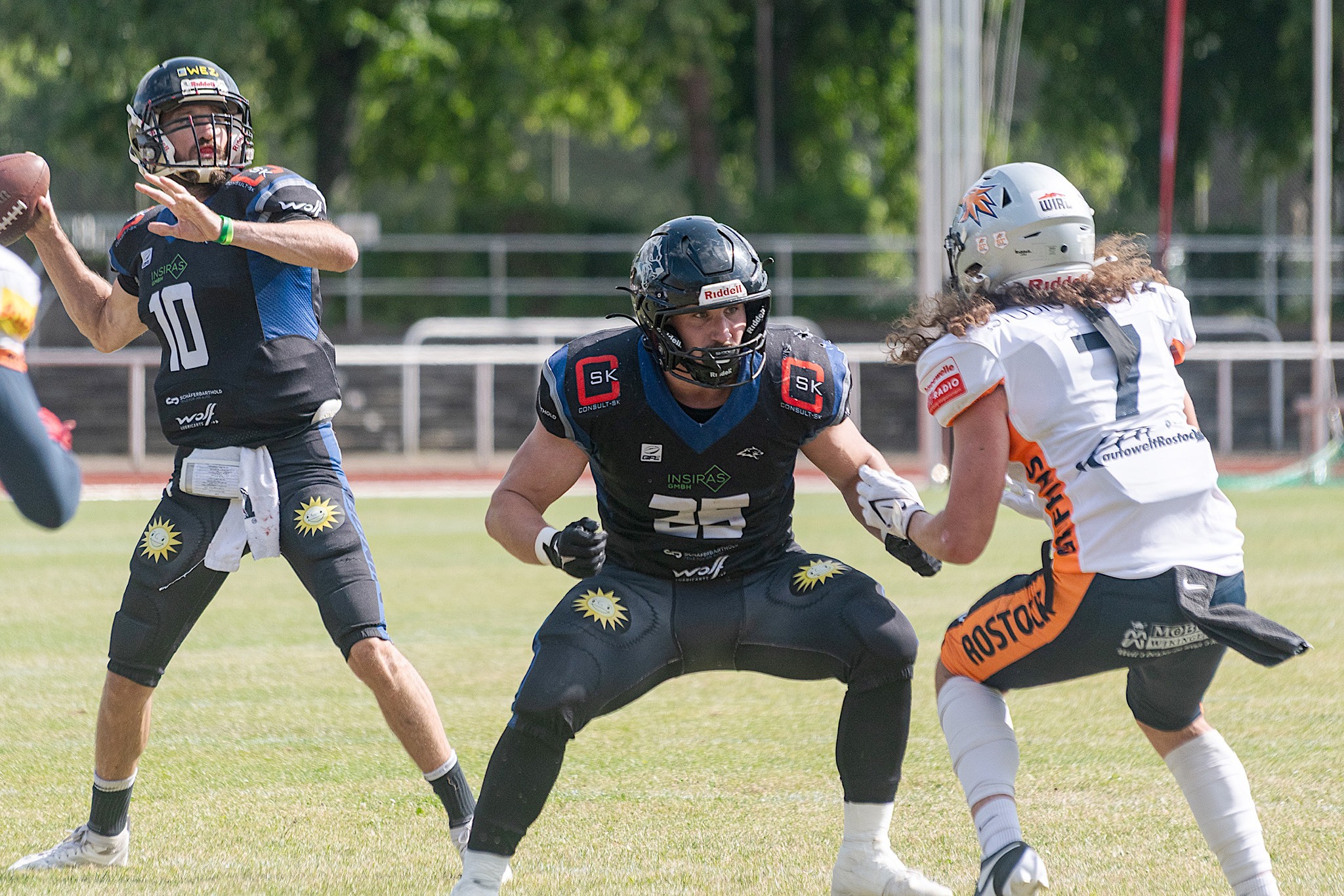Zack Cavanaugh war der überragende Akteur beim ersten Mindener Saisonsieg -  Foto: Florian Berge