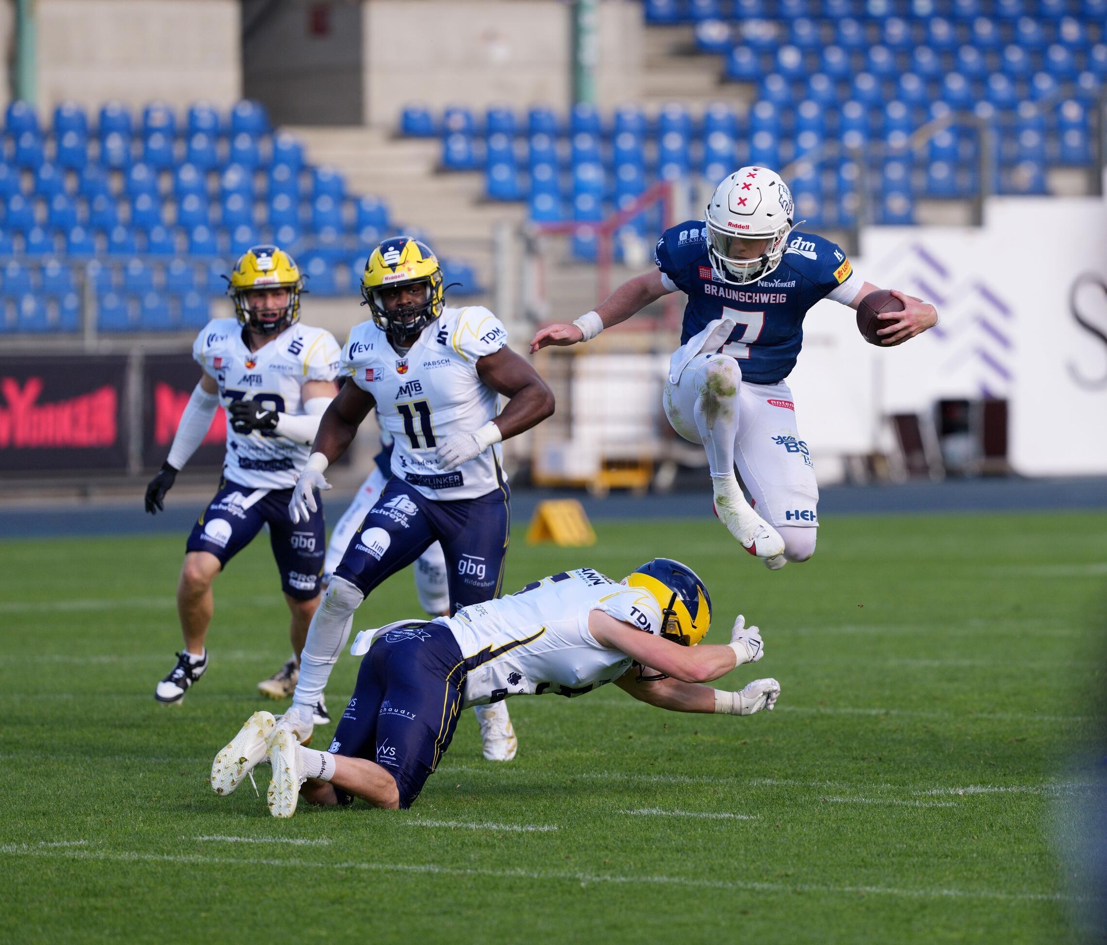 QB 7 Ryon Thomas - Foto: Torben Wehlert