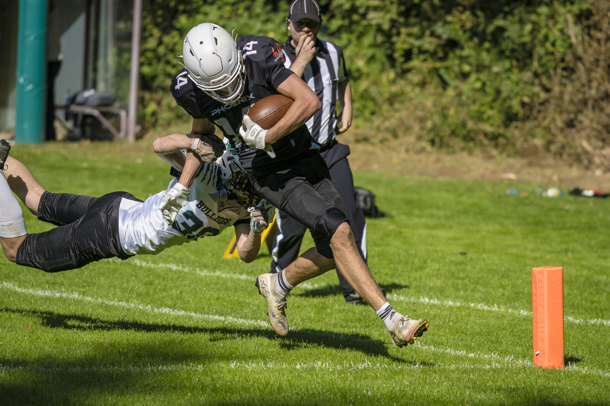 Die U16 der Münster Phoenix erzielte sieben Touchdowns - Foto: Nick Jungnitsch