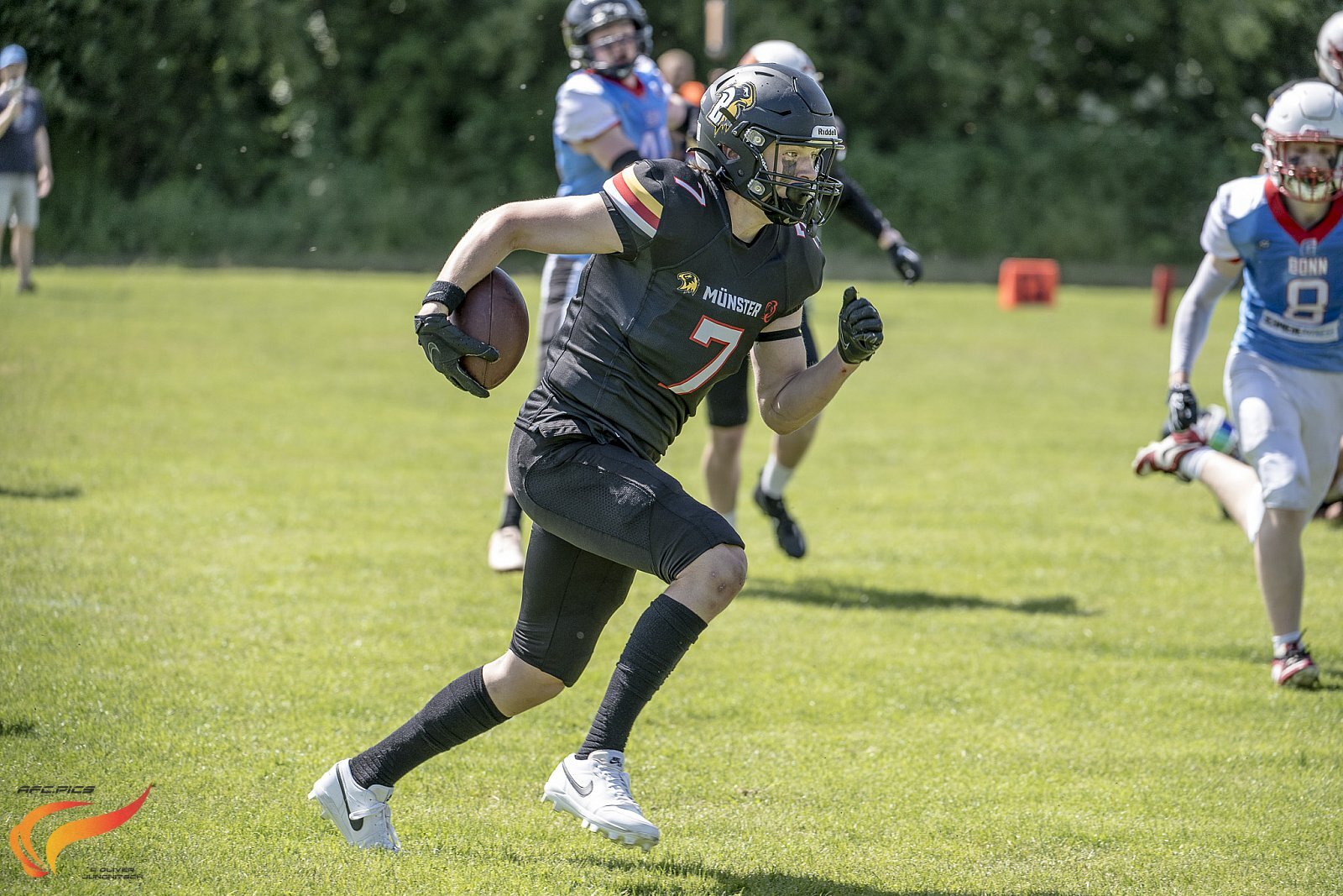 U19 der Münster Phoenix mit dem letztem Heimspiel in dieser Saison- Foto: Oliver Jungnitsch