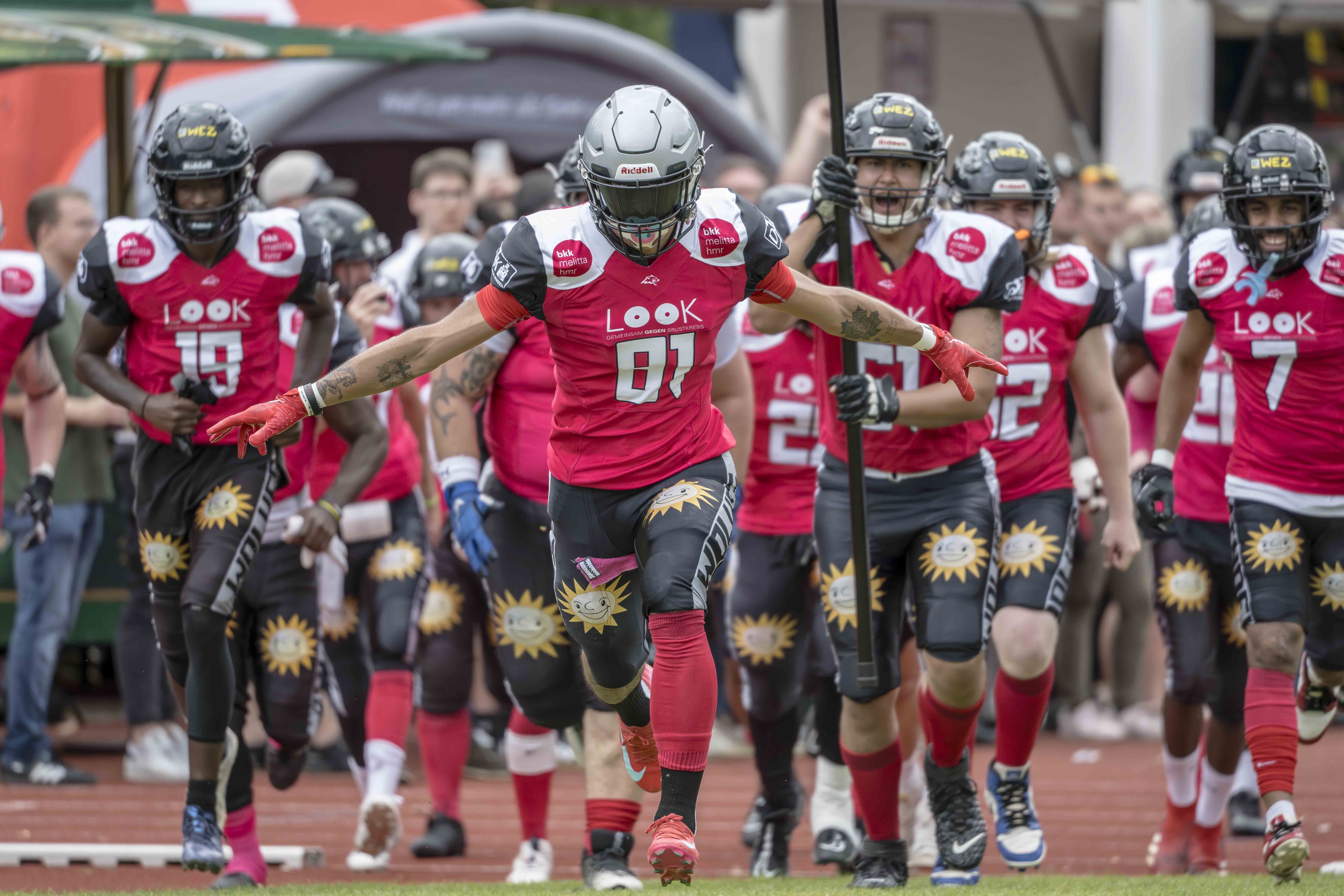 Nach dem wichtigen Gastspiel in Leipzig erwarten die Minden Wolves in der GFL2 die Krefeld Ravens - Foto: Oliver Jungnitsch